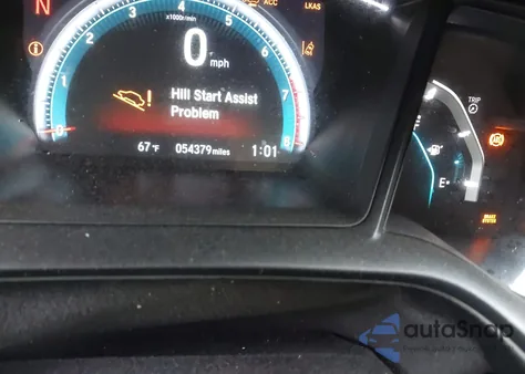 2020 Honda Civic Lx из США, поврежденный, VIN 19XFC2F68LE016838